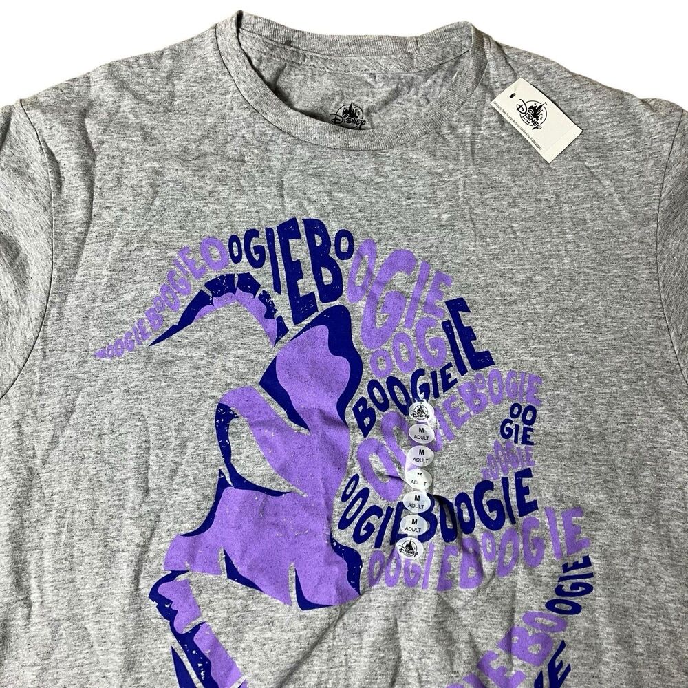 Disney Parks T-Shirt Mens M Gray Cotton‎ Nightmare Before Christmas Oogie Boogie